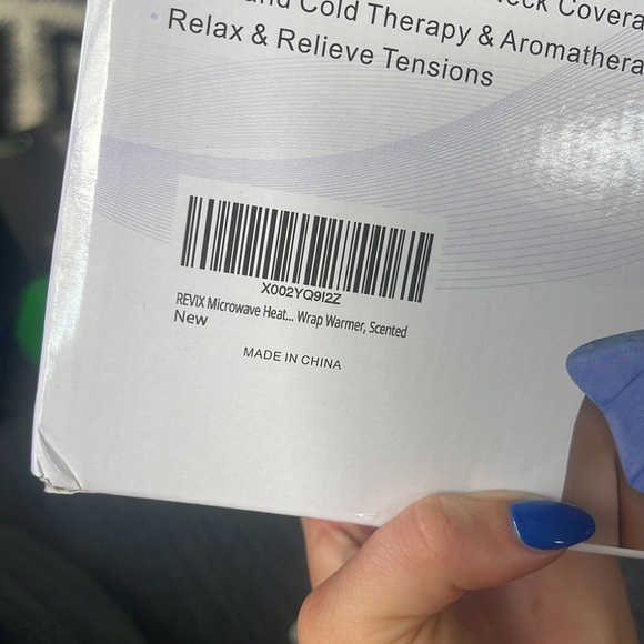 Neck & Shoulder Aromatherapy Wrap - Picture 4 of 4